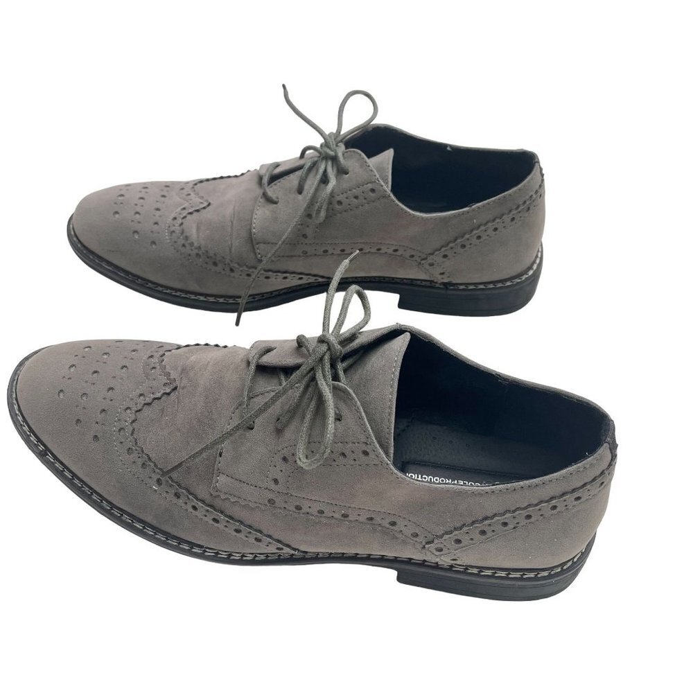 Kenneth Cole Unlisted Oxford men's dress shoes You Rule S7 Gray US Size 11.5 Med